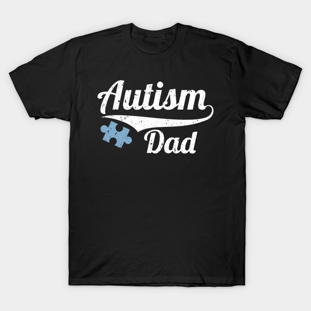 Autism Dad T-Shirt by TeeShirt_Expressive